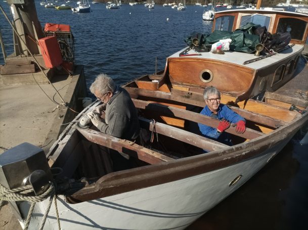 Depose de l'ancien pont DEPOSE DE L'ANCIEN PONT