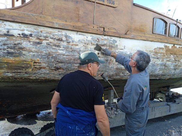 DECAPAGE DE LA COQUE